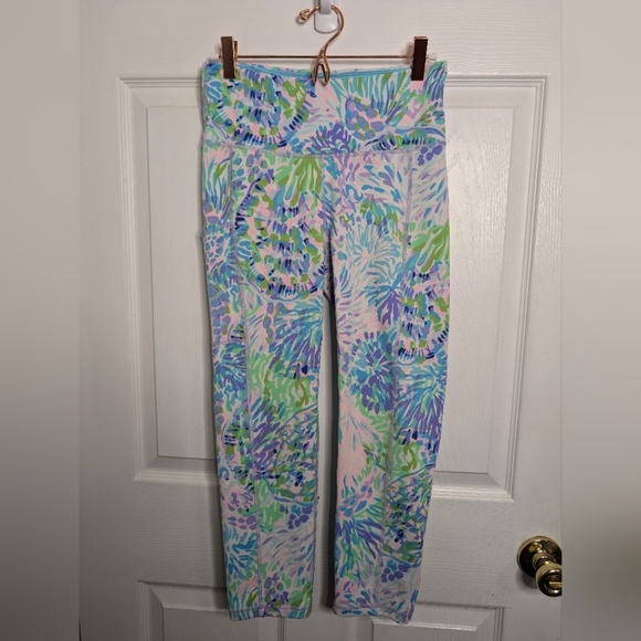 Lilly Pulitzer Pants - Lilly Pulitzer Luxletic Womens Leggings Size Small UPF 50+ Weekender